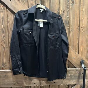 Express satin blouse